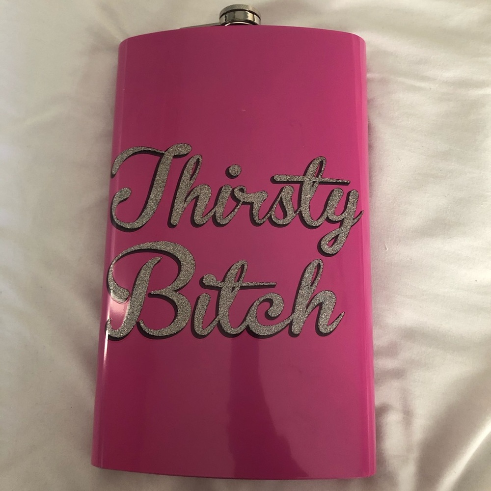 64oz stainless steel flask